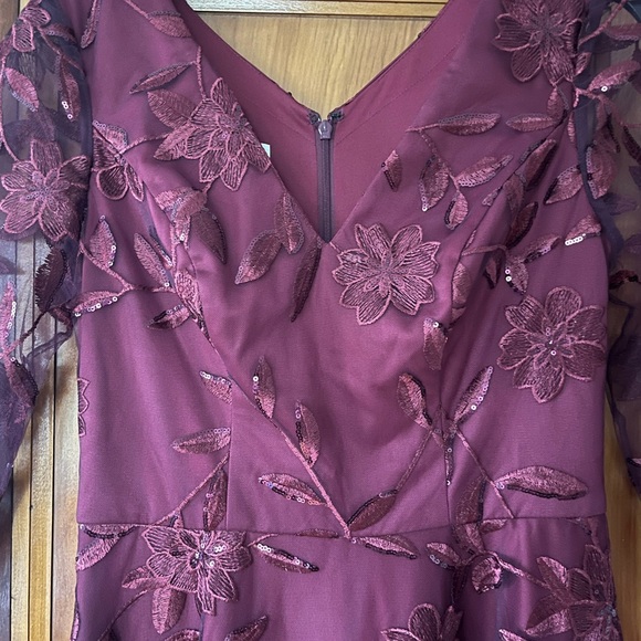 Burgundy Wine Formal Dress - Picture 2 of 7